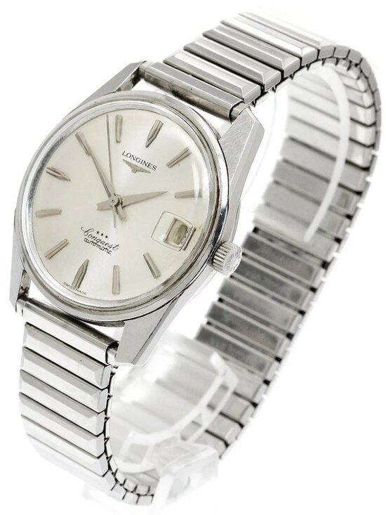 Longines Conquest Men LONGINES Date Silver Dial Automatic Men\'s Watch_910876